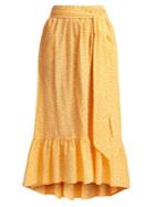 Lisa Marie Fernandez Nicole Broderie-anglaise Cotton Skirt