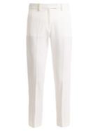 Racil Aries Slim-leg Wool Cropped Trousers