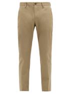 Matchesfashion.com Dolce & Gabbana - Tailored Cotton Gabardine Chino Trousers - Mens - Khaki