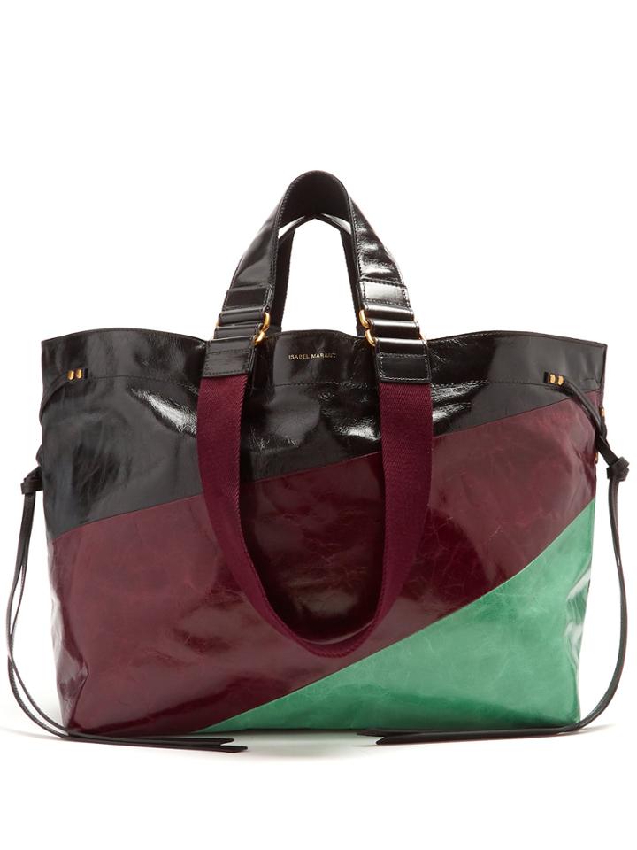 Isabel Marant Wardy Panelled Leather Bag
