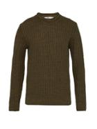 Matchesfashion.com Inis Mein - Linen And Silk Blend Sweater - Mens - Green