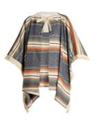 See By Chloé Striped Cotton-blend Cape