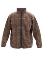 Matchesfashion.com Needles - Check-jacquard Jacket - Mens - Beige