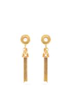 Sylvia Toledano Pompom Gold-plated Clip-on Earrings