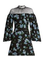 Emilia Wickstead Femie Floral-print Textured-georgette Dress