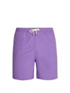 Matchesfashion.com Solid & Striped - The Classic Swim Shorts - Mens - Purple