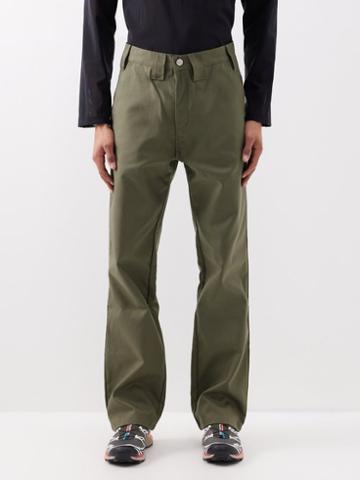Affxwrks - Duty Technical Straight-leg Trousers - Mens - Green