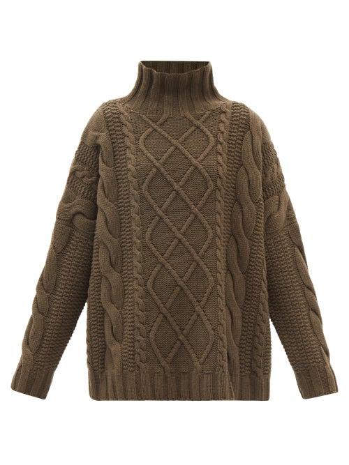 Max Mara - Gettata Sweater - Womens - Khaki