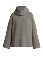 Matchesfashion.com Weekend Max Mara - Biblios Wool Sweater - Womens - Grey