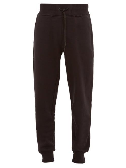 Matchesfashion.com Peak Performance - Logo Patch Cotton Blend Track Pants - Mens - Black