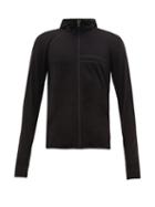 Matchesfashion.com Ashmei - Mono Running Hooded Sweatshirt - Mens - Black