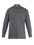 Massimo Alba Point-collar Fine-cotton Shirt