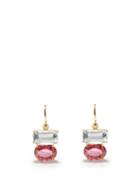 Ladies Fine Jewellery Irene Neuwirth - Gemmy Gem Aqua, Tourmaline & 18kt Gold Earrings - Womens - Multi