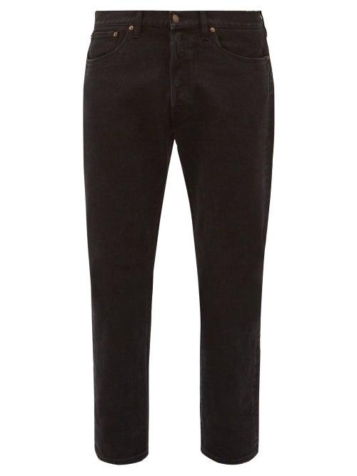 Matchesfashion.com Jeanerica Jeans & Co. - Classic Cotton Blend Jeans - Mens - Black