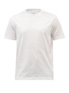 Brioni - Crew-neck Cotton T-shirt - Mens - White