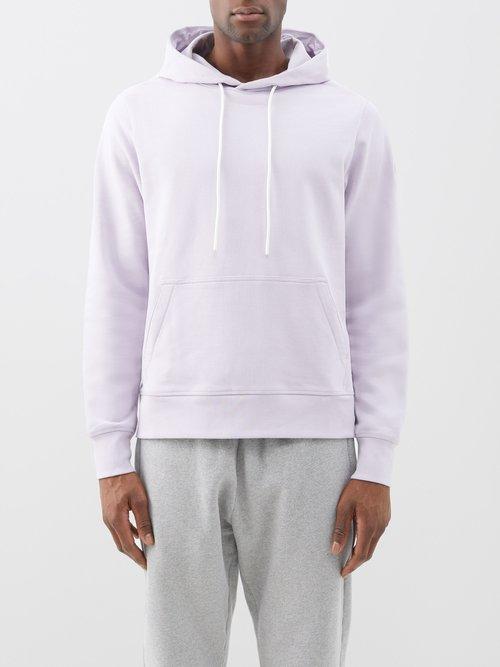 Canada Goose - Huron Drawstring Cotton-jersey Hoodie - Mens - Purple
