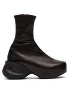 Givenchy - G-clog Leather Ankle Boots - Womens - Black