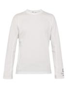Matchesfashion.com Y-3 - Logo Print Long Sleeved Cotton T Shirt - Mens - White