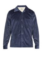 Matchesfashion.com Acne Studios - Cotton Corduroy Shirt - Mens - Blue