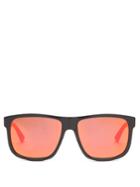 Gucci Square-frame Mirrored Sunglasses