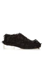 Simone Rocha Perspex-heel Tweed Loafers