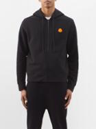 Moncler - Cotton-jersey Zip-up Hoody - Mens - Black Multi