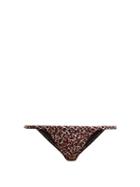 Matchesfashion.com Matteau - The Petite Bikini Briefs - Womens - Brown Print