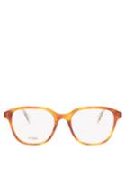 Matchesfashion.com Fendi - Tortoiseshell-acetate Glasses - Mens - Dark Brown