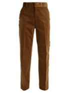 Toga Scallop-edge Cotton-corduroy Trousers