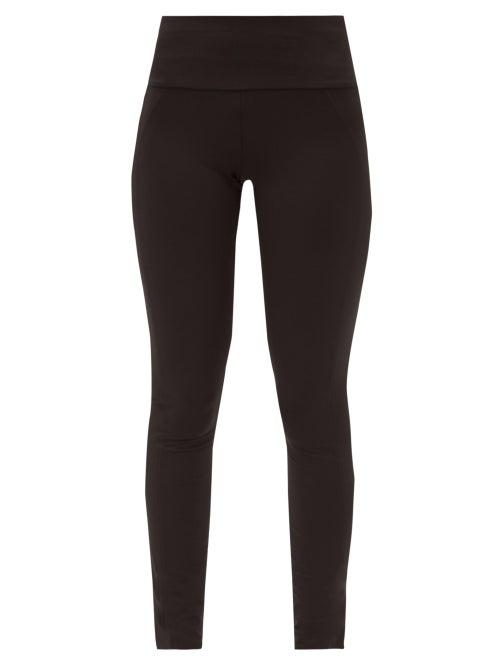 Matchesfashion.com Ernest Leoty - Perform Jersey Leggings - Womens - Black