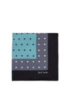 Matchesfashion.com Paul Smith - Polka Dot Tricolour Pocket Square - Mens - Blue Multi