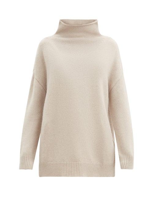 Matchesfashion.com S Max Mara - Tulipe Sweater - Womens - Light Beige