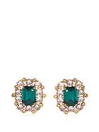 Dolce & Gabbana Crystal Clip Earrings