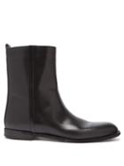 Matchesfashion.com Maison Margiela - Zipped Leather Ankle Boots - Mens - Black