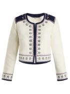 Talitha Talia Embroidered Cotton Jacket