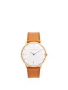 Matchesfashion.com Sekford Watches - Type 1a Stainless Steel And Leather Watch - Mens - Tan