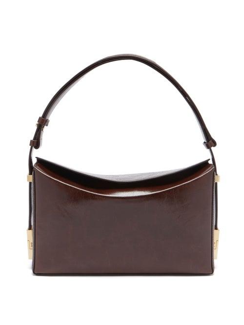 Ladies Bags Osoi - Sandy Leather Shoulder Bag - Womens - Brown