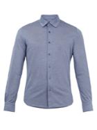 Zegna Sartorial Point-collar Cotton-piqu Shirt