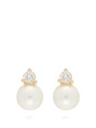 Matchesfashion.com Mizuki - Diamond & Pearl Earrings - Womens - Pearl