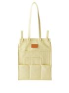 Mm6 Maison Margiela - Berlin Small Cotton-canvas Utility Tote Bag - Womens - Light Yellow