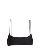 Jade Swim Micro Muse Scoop-neck Bikini Top