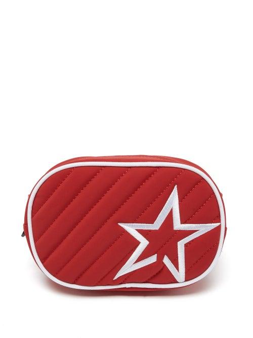 Perfect Moment - Star-embroidered Technical-shell Belt Bag - Womens - Red