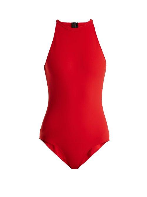 Matchesfashion.com Rochelle Sara - The River Swimsuit - Womens - Red