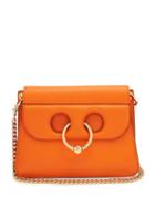 Matchesfashion.com Jw Anderson - Pierce Mini Leather Cross Body Bag - Womens - Orange