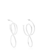Matchesfashion.com Balenciaga - Circle Hoop Earrings - Womens - Silver