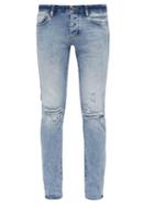 Matchesfashion.com Neuw - Iggy Distressed Skinny Fit Jeans - Mens - Light Blue