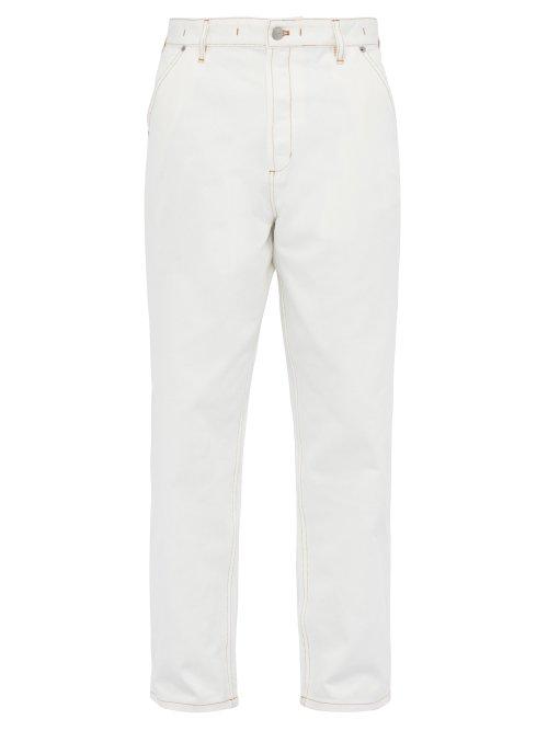 Matchesfashion.com Jacquemus - Le De Nmes Straight Leg Jeans - Mens - White