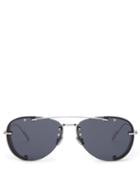 Matchesfashion.com Dior Homme Sunglasses - Diorchroma Metal Aviator Sunglasses - Mens - Silver