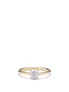 Jessica Mccormack - Button Back Diamond & 18kt Gold Ring - Womens - Gold Multi