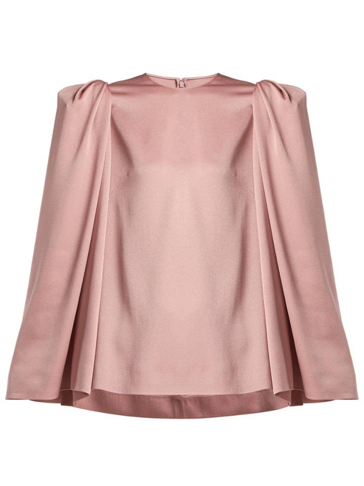 Valentino Puff-shoulder Cady Top